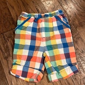 Baby Boden Plaid Shorts size 18-24M